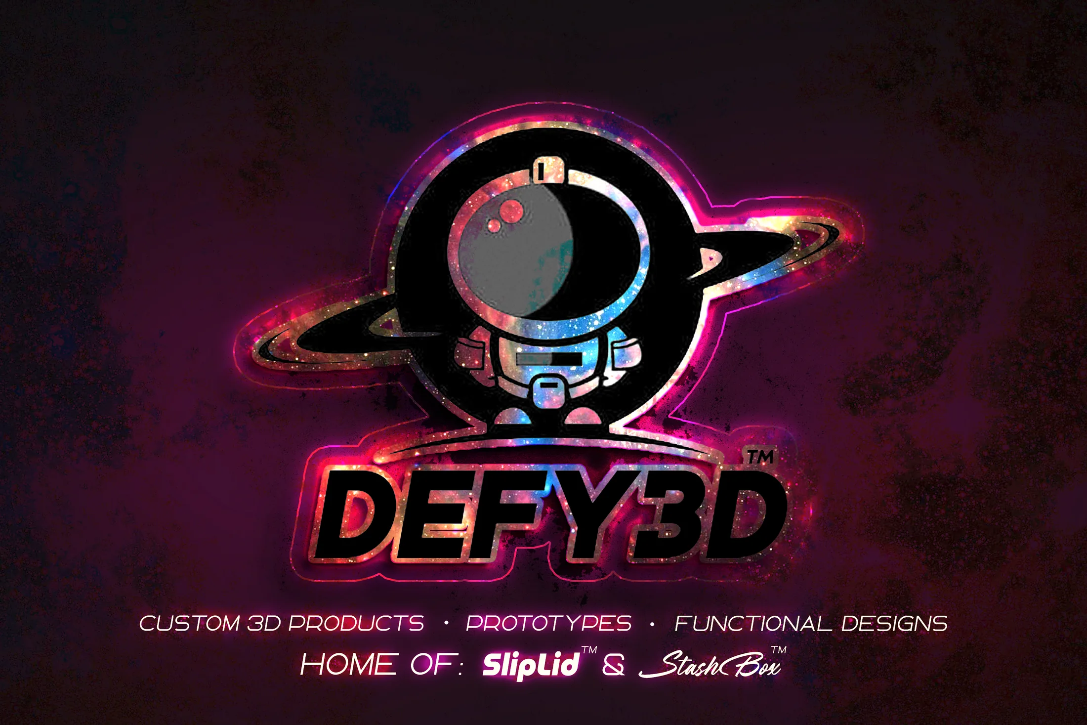 DEFY3D custom products, prototypes and functional designs campaign